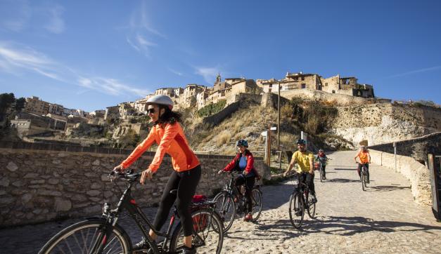 Ruta de Biar a Xàtiva en Bicicleta